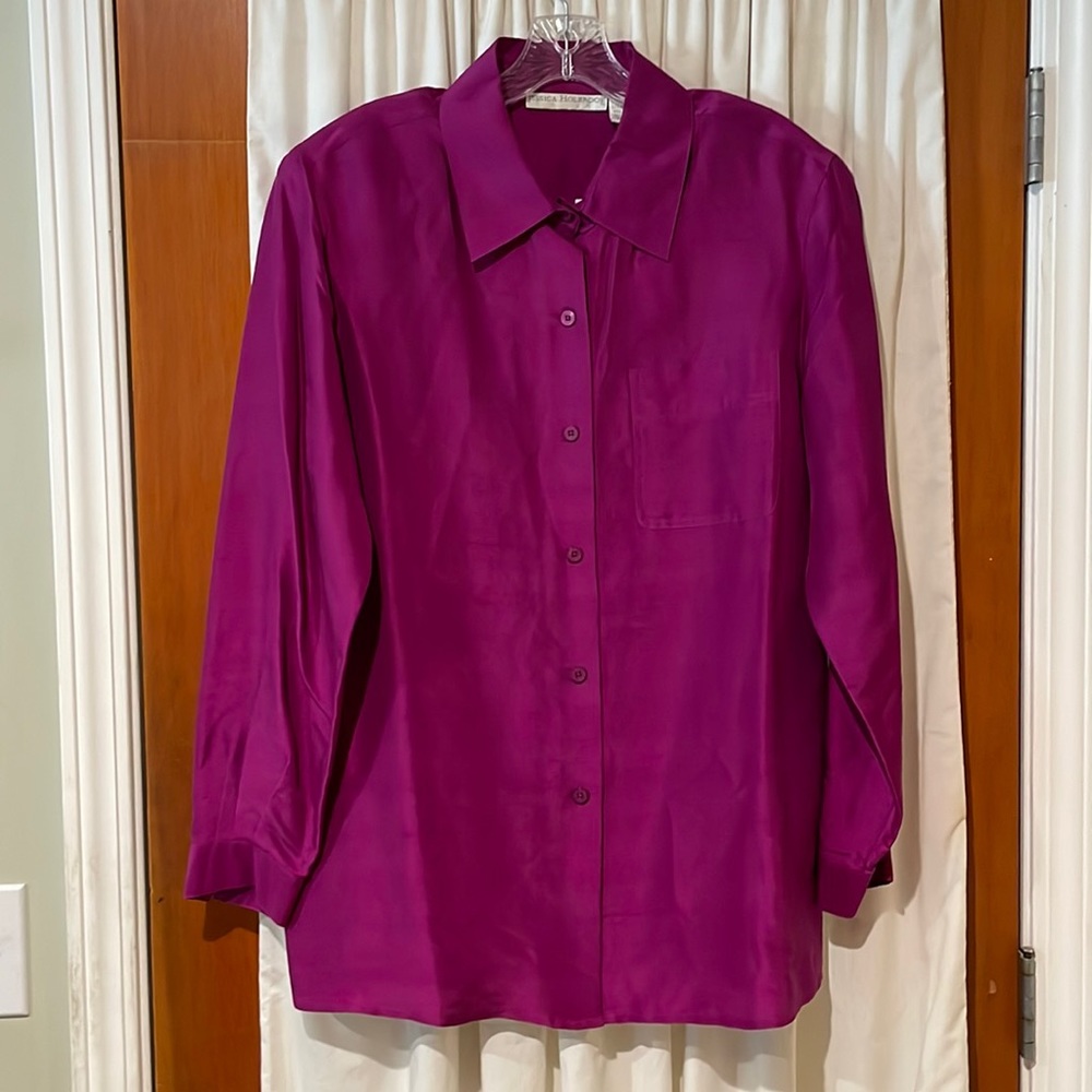 NEW with tags! Jessica Holbrook 100% silk blouse